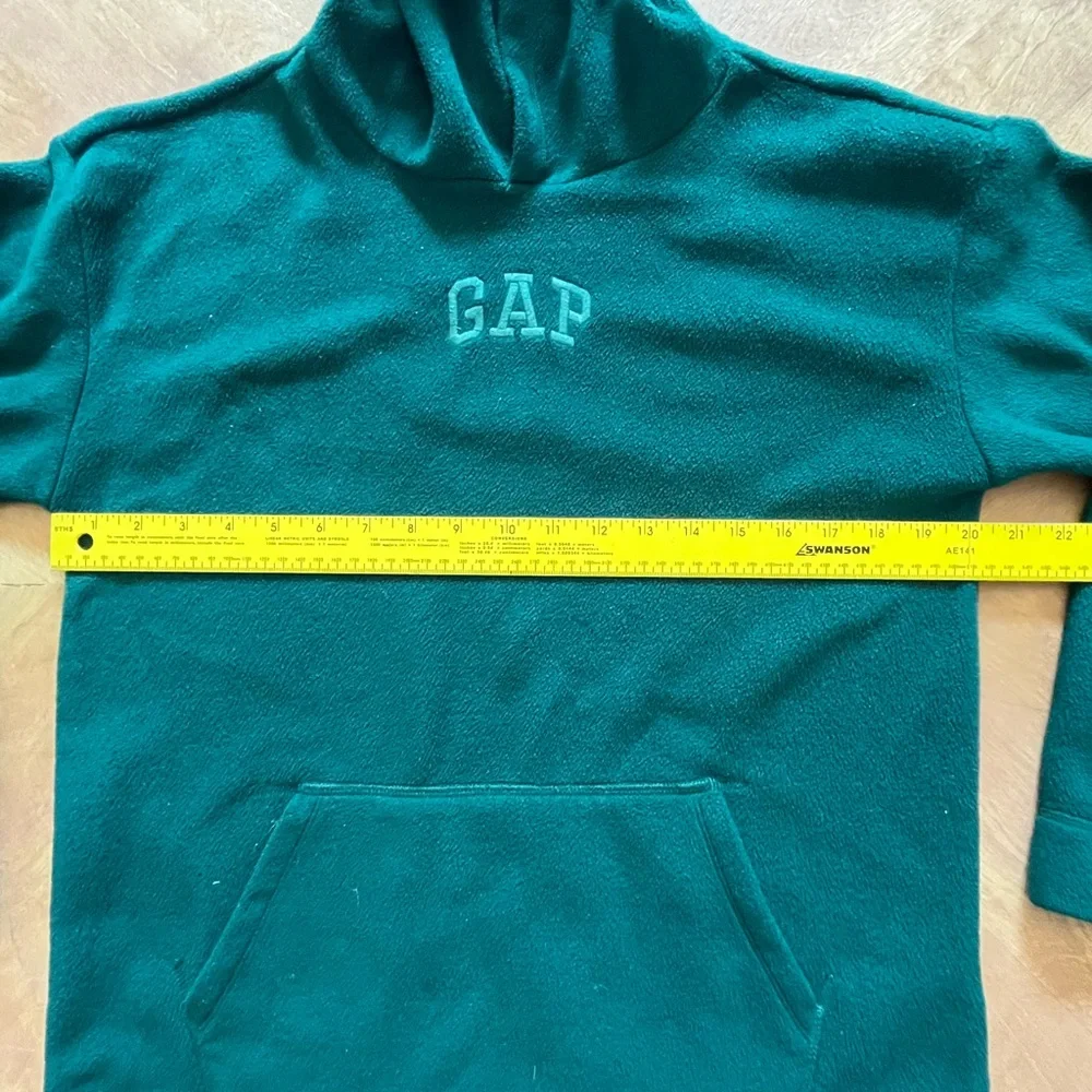 GAP Logo Green Fleece Pullover Sweatshirt – XXL